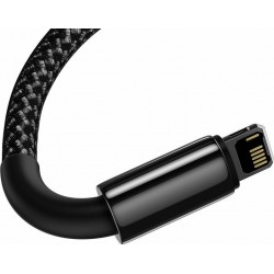 Καλώδιο Φόρτισης Baseus Cable Tungsten PD USB-A to Lightning Super Charge 2.4A 1m Black (CALWJ-01)
