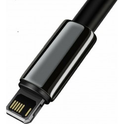 Καλώδιο Φόρτισης Baseus Cable Tungsten PD USB-A to Lightning Super Charge 2.4A 1m Black (CALWJ-01)