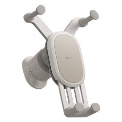 Βάση Αυτοκινήτου Baseus Pro Stable Gravitational Car Phone Holder with Wireless 15W Charging Creamy White
