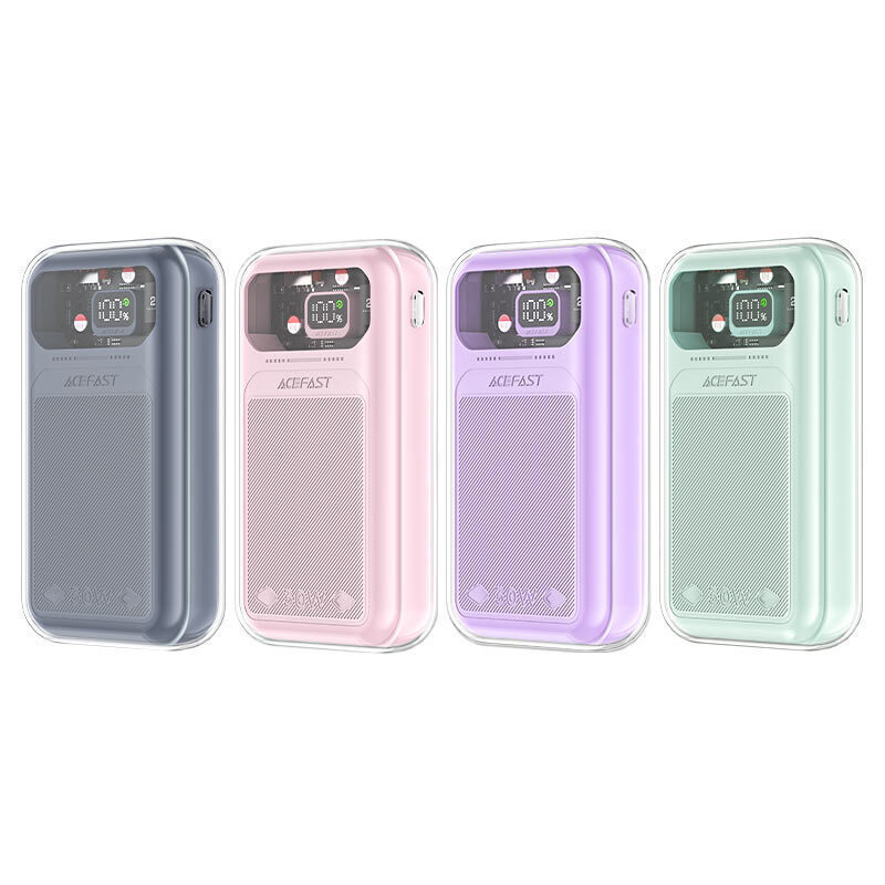 Εξωτερική Μπαταρία Acefast M2 Sparkling Series Powerbank 20000mAh 30W Grey