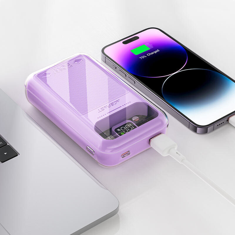 Εξωτερική Μπαταρία Acefast M2 Sparkling Series Powerbank 20000mAh 30W Grey