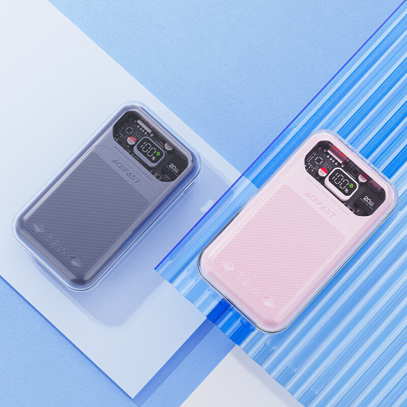 Εξωτερική Μπαταρία Acefast M2 Sparkling Series Powerbank 20000mAh 30W Grey