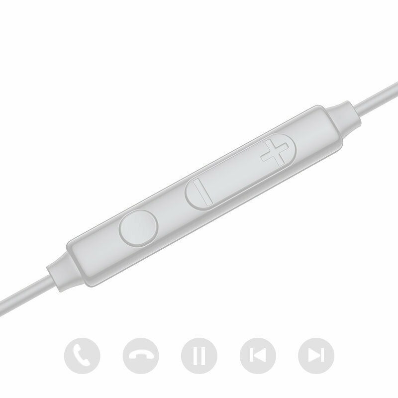 Ακουστικά Joyroom Handsfree In-ear Mcdodo JR-EC03 Type-C Silver