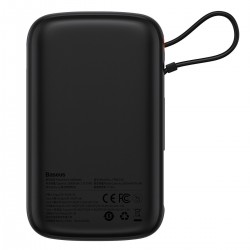 Εξωτερική Μπαταρία Baseus Qpow  Pro 10000mAh PowerBank USB+Type-C with Type-C Cable Black (PPQD060101)