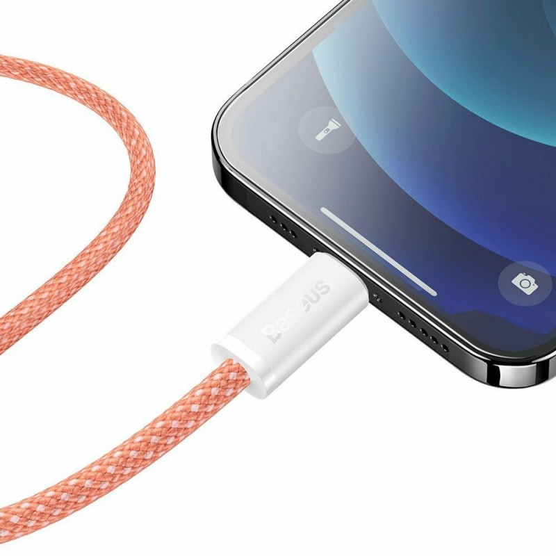 Καλώδιο Φόρτισης Baseus Dynamic Series Cable Type-C to Lightning 1m Orange (CALD000007)
