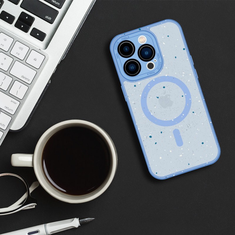 Θήκη Tel-Protect Splash Frosted with MagSafe Magnet Apple iPhone 11 Pro Max (6.5") Light Blue