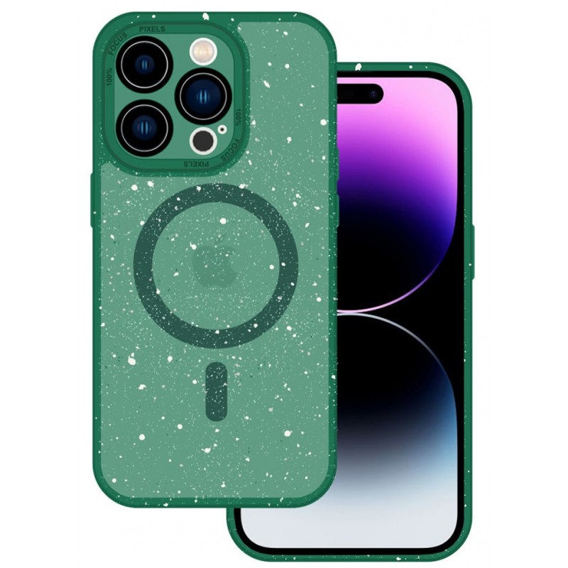 Θήκη Tel-Protect Splash Frosted with MagSafe Magnet Apple iPhone 12 Pro Max (6.7") Green