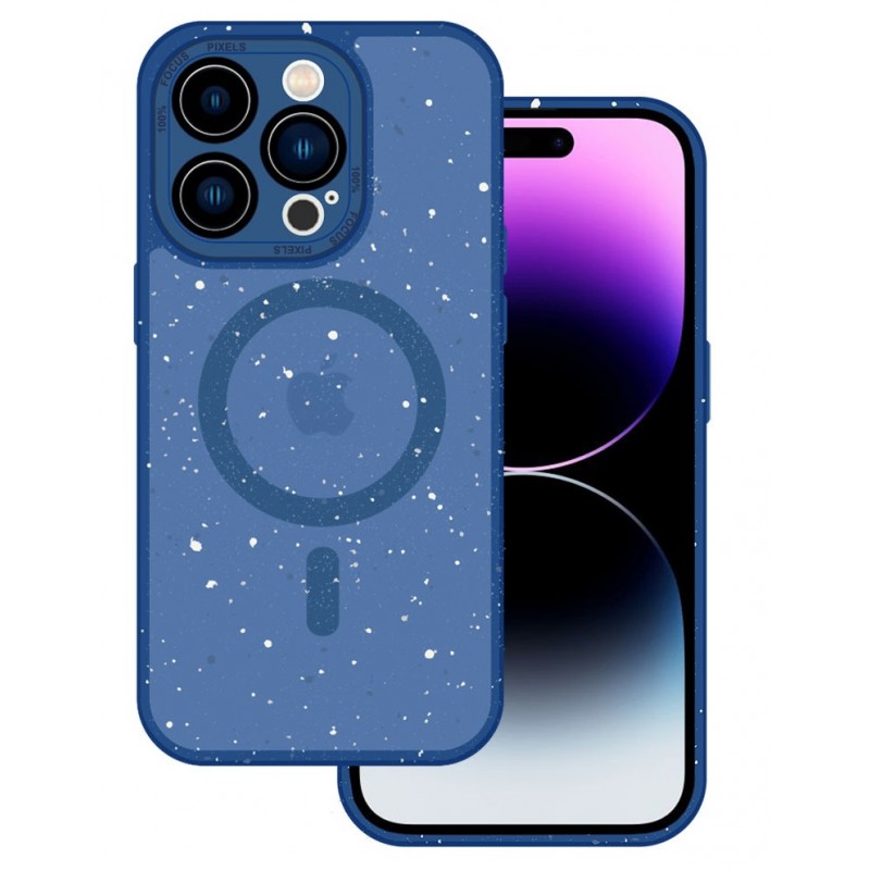 Θήκη Tel-Protect Splash Frosted with MagSafe Magnet Apple iPhone 12 Pro Max  (6.7") Navy