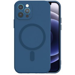 Θήκη Tel-Protect MagSilicone Apple iPhone 15 Pro (6.1") Blue