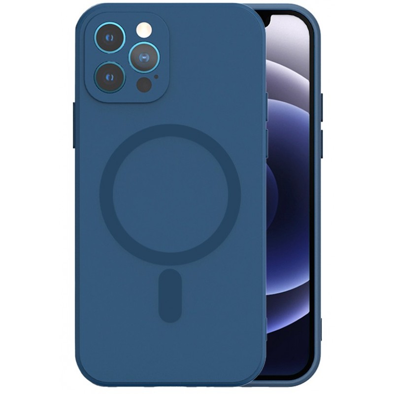 Θήκη Tel-Protect MagSilicone Apple iPhone 15 Pro (6.1") Blue