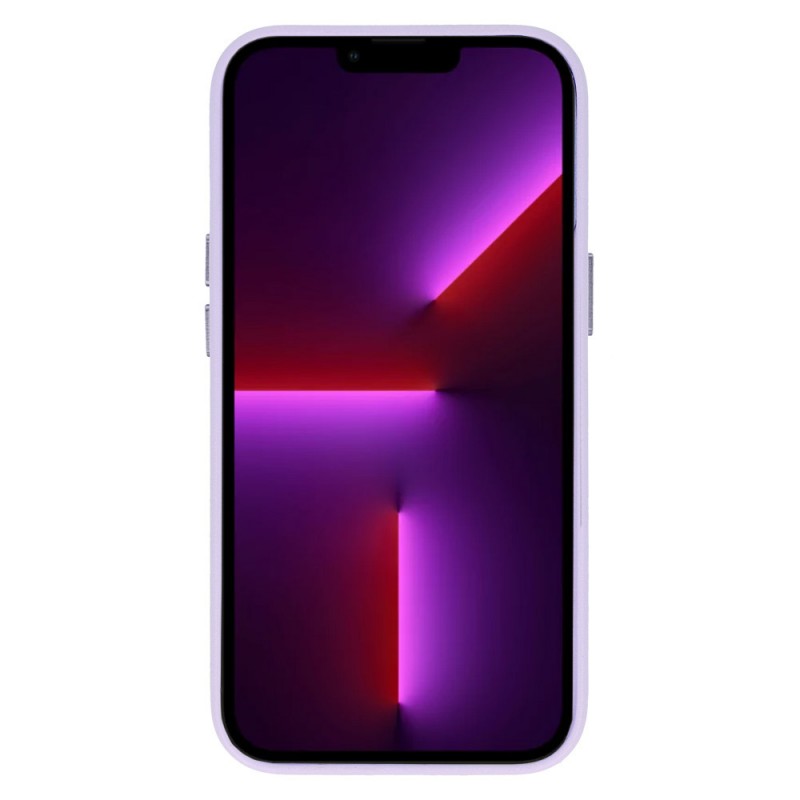 Θήκη Leather with MagSafe Apple iPhone 14 Pro Max (6.7") Violet