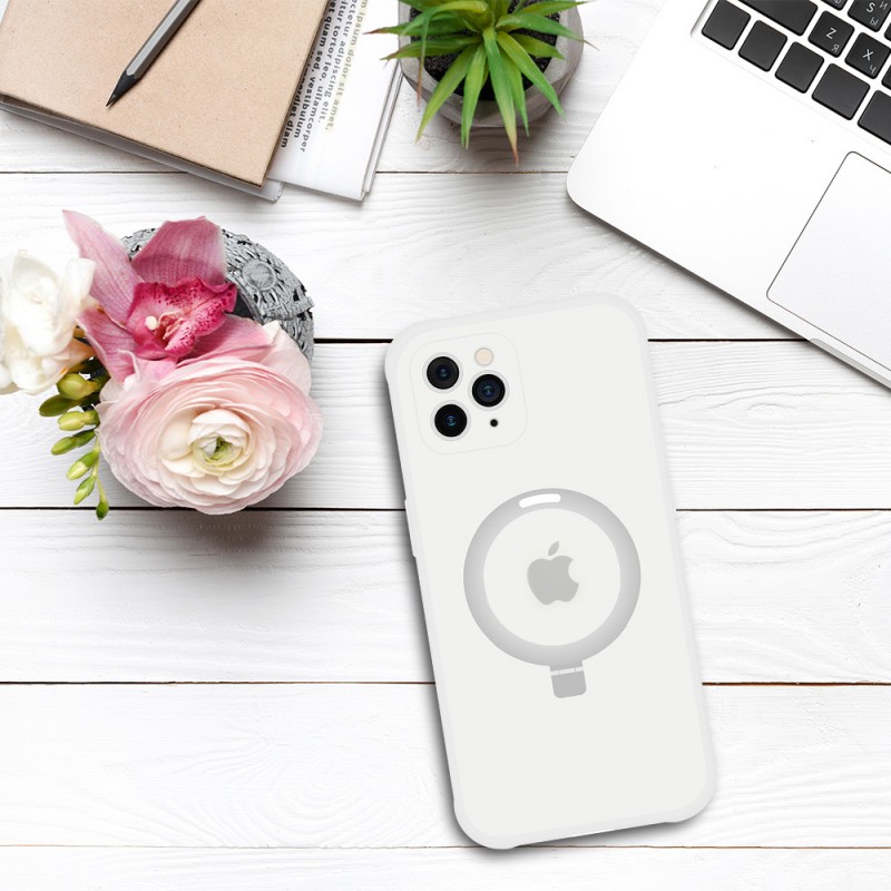 Θήκη Tel-Protect Magical MagSafe Stand Apple iPhone 11 Pro Max (6.5") Silver
