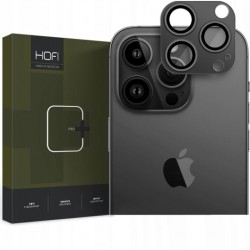 Γυαλί Προστασίας Hofi Cam Fullcam Pro+ Apple iPhone 15 Pro (6.1")/ iPhone 15 Pro Max (6.7") Camera Lens Black