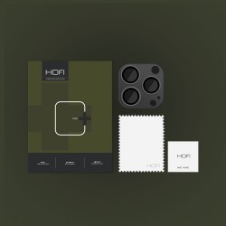 Γυαλί Προστασίας Hofi Cam Fullcam Pro+ Apple iPhone 15 Pro (6.1")/ iPhone 15 Pro Max (6.7") Camera Lens Black