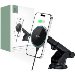 Βάση Αυτοκινήτου Tech-Protect A2 Magnetic Magsafe Dash Car Mount Wireless Charger 15W Black