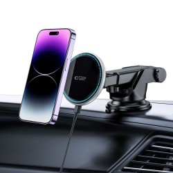 Βάση Αυτοκινήτου Tech-Protect A2 Magnetic Magsafe Dash Car Mount Wireless Charger 15W Black