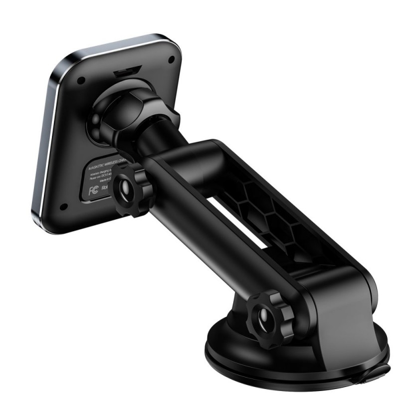 Βάση Αυτοκινήτου Tech-Protect V2 Magnet Magsafe Dashboard Car Mount Wireless Charger 15W Black