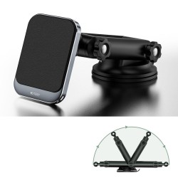 Βάση Αυτοκινήτου Tech-Protect V2 Magnet Magsafe Dashboard Car Mount Wireless Charger 15W Black