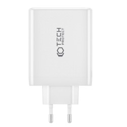 Φορτιστής Ταξιδίου Tech-Protect GaN4 65W 100W Network Charger White