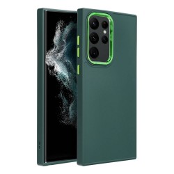Θήκη Satin Samsung Galaxy S22 Ultra 5G SM-S908 Green