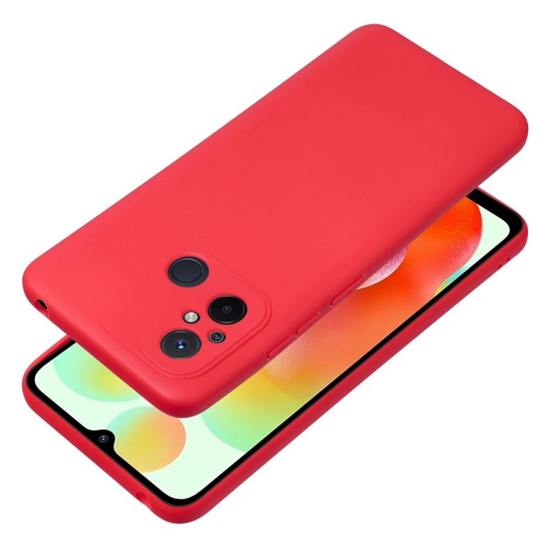 Θήκη Real Smooth Silicone Xiaomi Redmi 12C Red