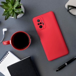 Θήκη Real Smooth Silicone Xiaomi Redmi 12C Red