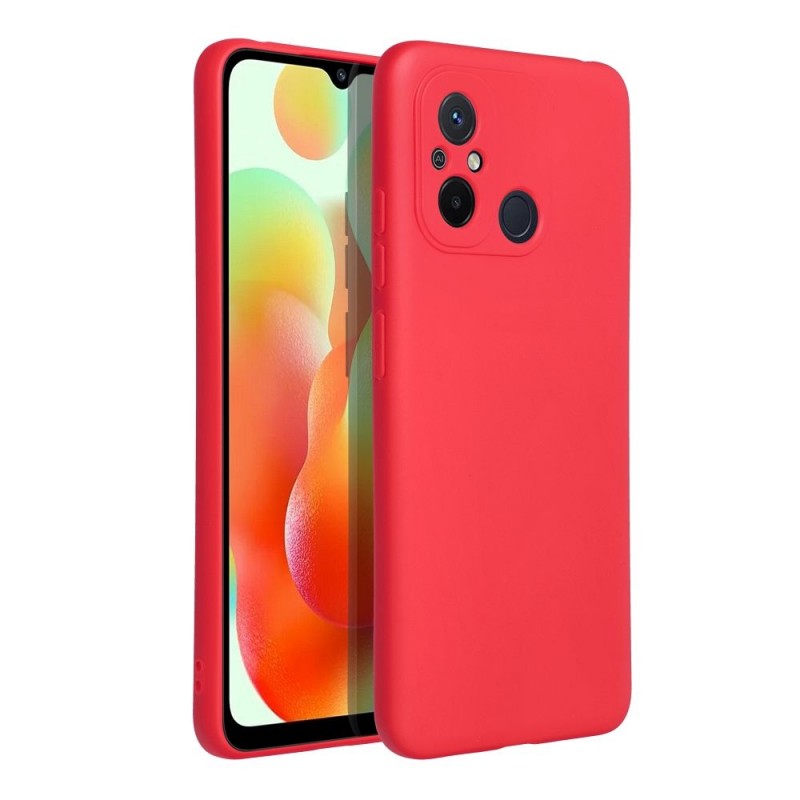Θήκη Real Smooth Silicone Xiaomi Redmi 12C Red