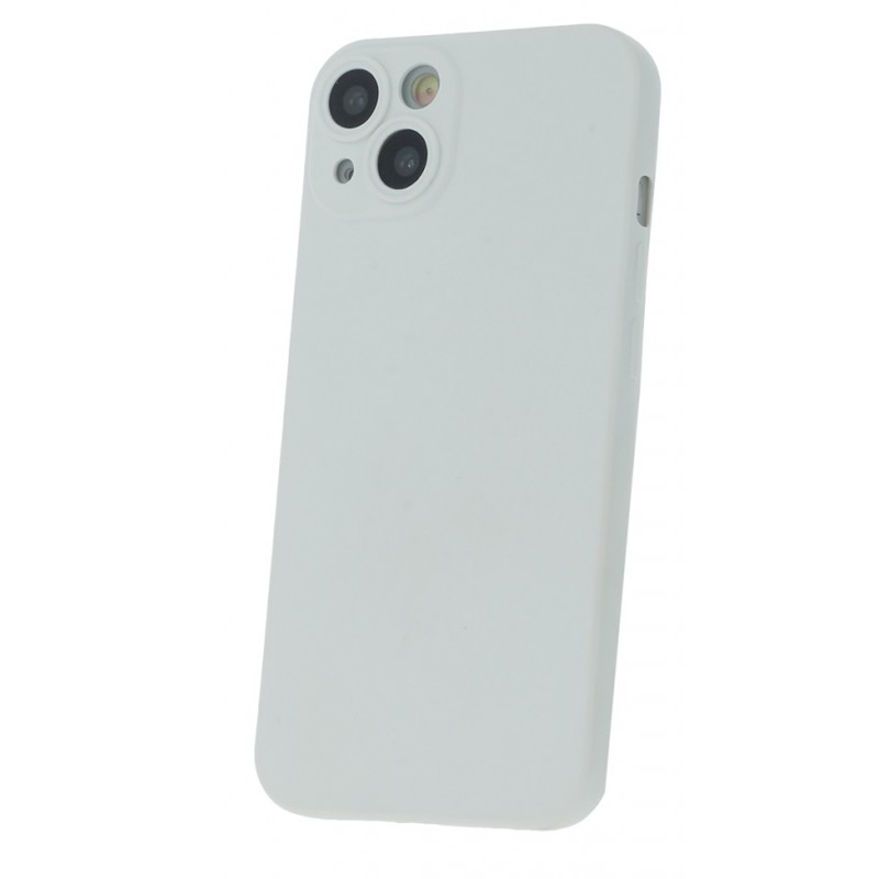 Θήκη Matt Silicone Apple iPhone 14 Pro Max (6.7") White