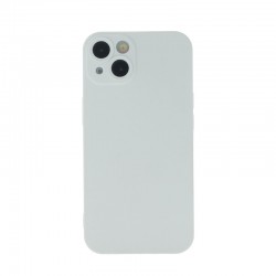 Θήκη Matt Silicone Apple iPhone 14 Pro Max (6.7") White