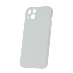Θήκη Matt Silicone Apple iPhone 14 Pro Max (6.7") White