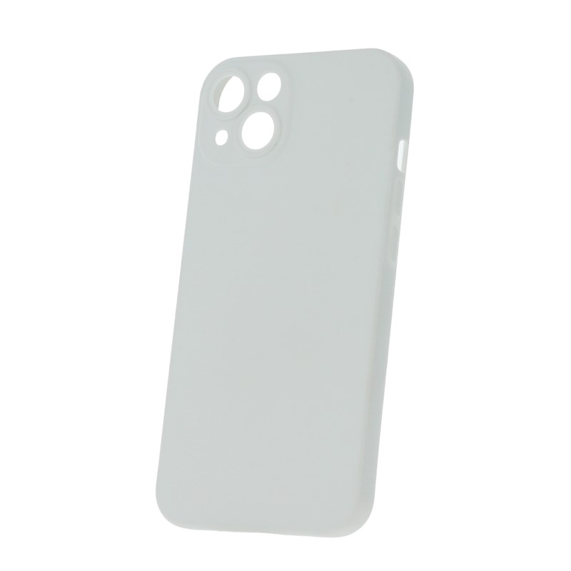 Θήκη Matt Silicone Apple iPhone 14 Pro Max (6.7") White