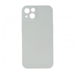 Θήκη Matt Silicone Apple iPhone 14 Pro Max (6.7") White