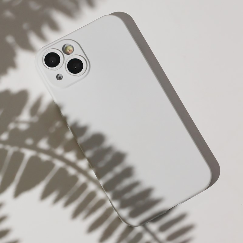 Θήκη Matt Silicone Apple iPhone 14 Pro Max (6.7") White