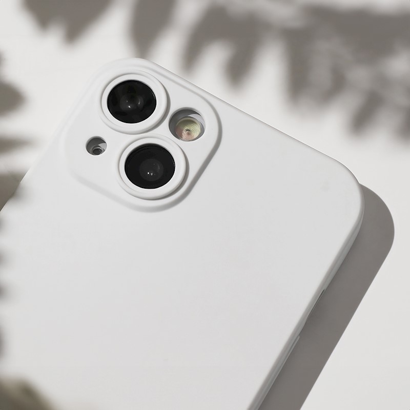 Θήκη Matt Silicone Apple iPhone 14 Pro Max (6.7") White