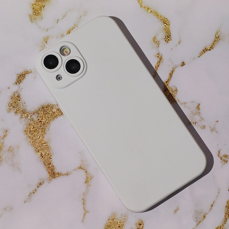 Θήκη Matt Silicone Apple iPhone 14 Pro Max (6.7") White