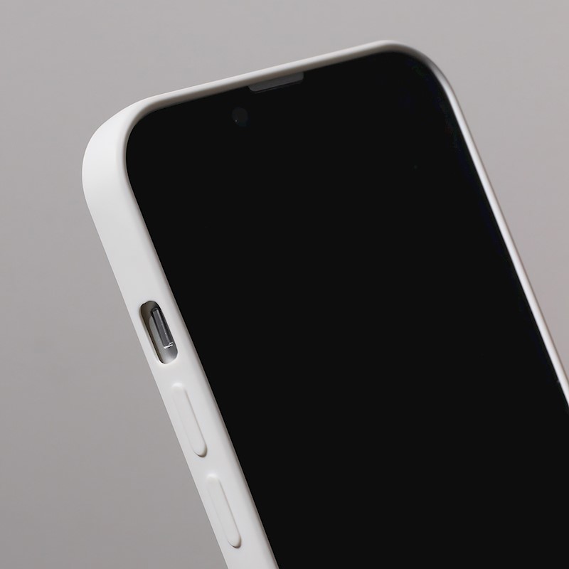 Θήκη Matt Silicone Apple iPhone 14 Pro Max (6.7") White