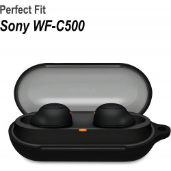 Θήκη TPU Sony WF-C500 Silicone Black