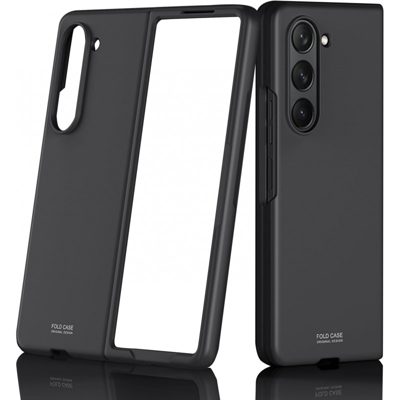Θήκη PC Ultra Thin with Glass Samsung Galaxy Z Fold5 5G SM-F946 Black Θήκη PC Ultra Thin with Glass Samsung Galaxy Z Fold5 5G SM-F946 Black