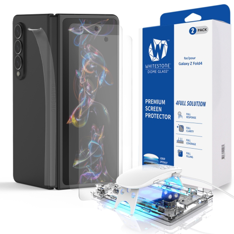 Γυαλί Προστασίας Whitestone Dome UV 2-Pack Samsung Galaxy Z Fold4 9H AntiCrash/AntiShock Γυαλί Προστασίας Whitestone Dome UV 2-Pack Samsung Galaxy Z Fold4 9H AntiCrash/AntiShock