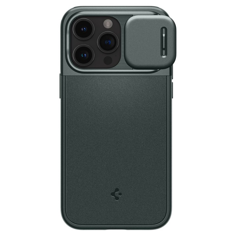 Θήκη Spigen Optik Armor Magsafe Apple iPhone 15 Pro (6.1") Abyss Green (ACS06739)