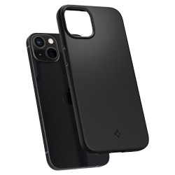 Θήκη Spigen Thin Fit Apple iPhone 15 (6.1") Black (ACS06776)