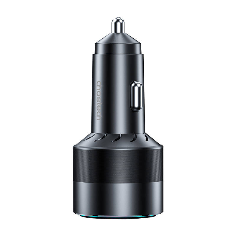 Φορτιστής Αυτοκινήτου Choetech 130W 2x USB C 1x USB A Black