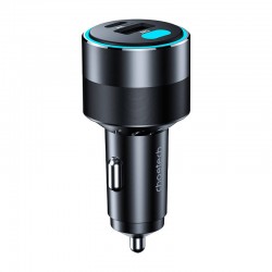 Φορτιστής Αυτοκινήτου Choetech 130W 2x USB C 1x USB A Black