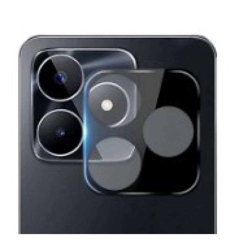 Γυαλί Προστασίας Camera Lens Realme C63/C61 Tempered Glass 9H AntiCrash / AntiShock Black