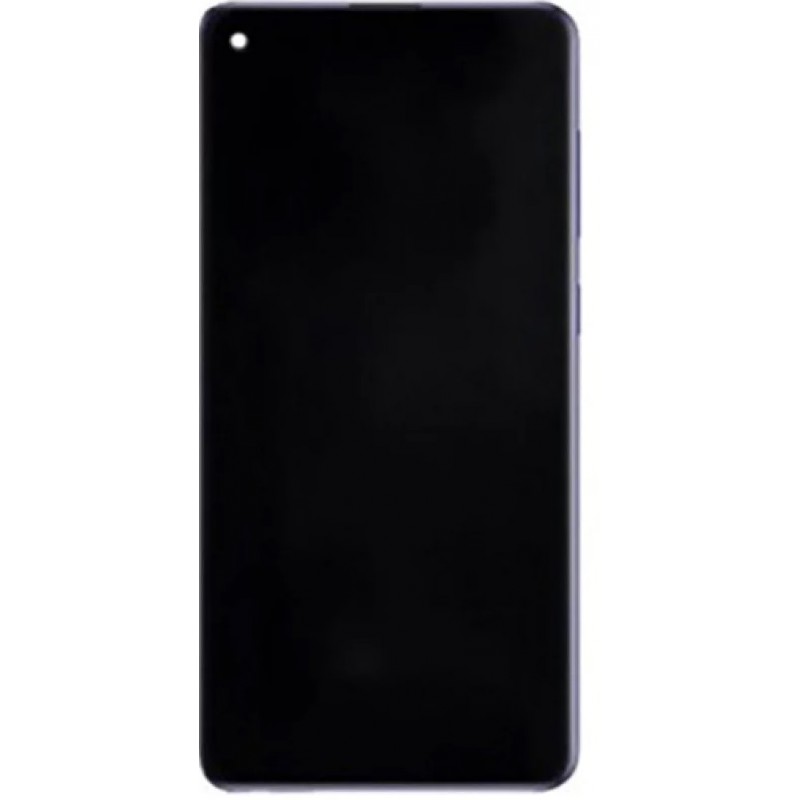 Οθόνη OLED & Μηχανισμός Αφής Samsung Galaxy A22 4G SM-A225 Black with Frame (OEM) με 3 Χρόνια Εγγύηση 