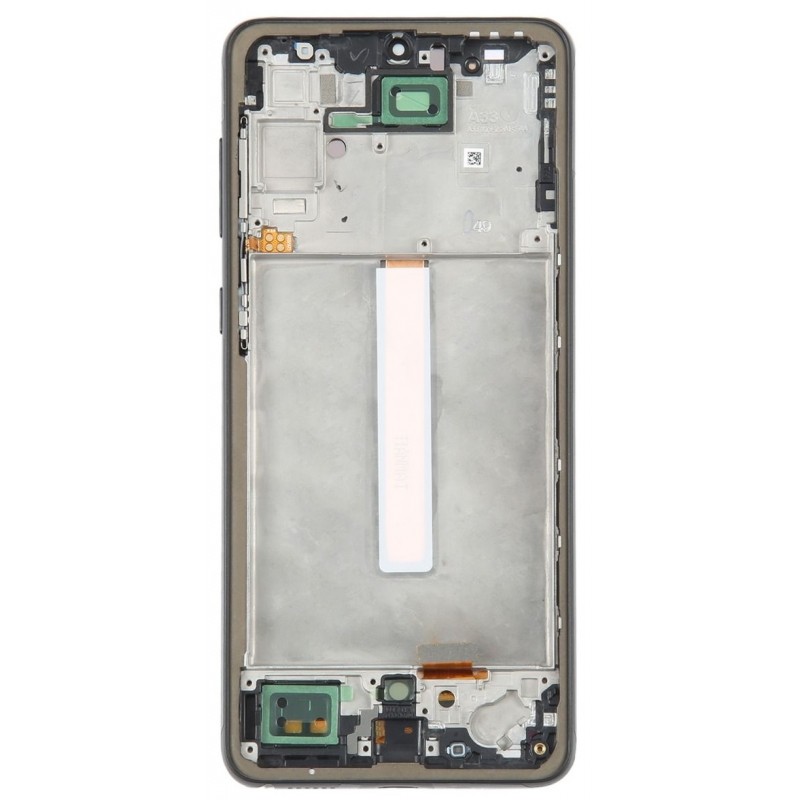 Οθόνη OLED & Μηχανισμός Αφής Samsung Galaxy A33 5G SM-A336 Black with Frame (OEM) με 3 Χρόνια Εγγύηση 