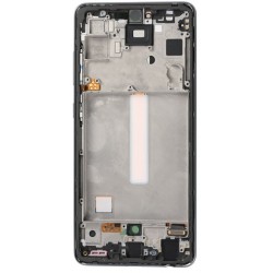 Οθόνη OLED Samsung Galaxy A52s A528 Black Big Size (OEM) with Frame με 3 Χρόνια Εγγύηση 