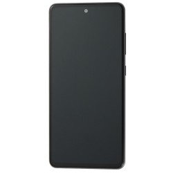 Οθόνη OLED Samsung Galaxy A52s A528 Black Big Size (OEM) with Frame με 3 Χρόνια Εγγύηση 