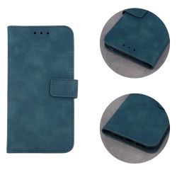 Θήκη Book Smart Velvet iPhone 15 Pro Max (6.7") Green