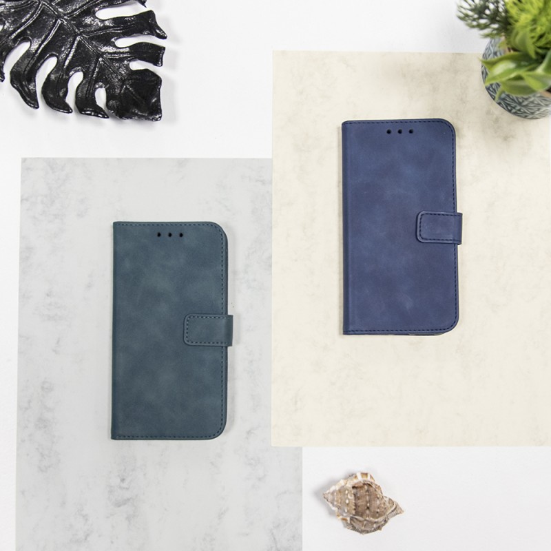 Θήκη Book Smart Velvet iPhone 15 Pro Max (6.7") Green